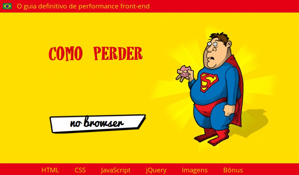 O guia definitivo de performance front-end