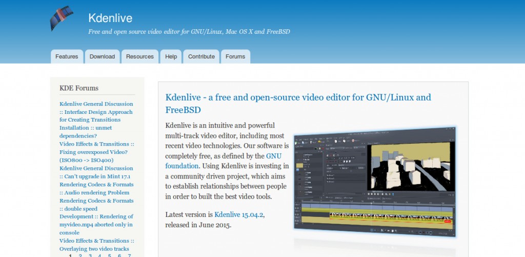 site-editor-de-video-kdenlive