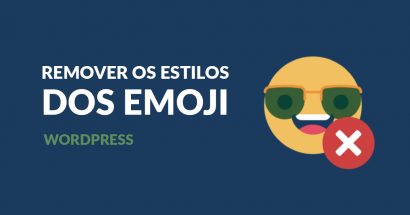 Remover os estilos dos emoji