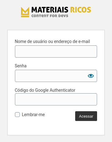 Como ativar a verificação em duas etapas no WordPress