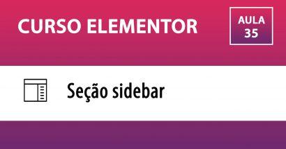 Curso Elementor - Barra lateral