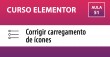 Curso Elementor - Erro de carregamento de ícones