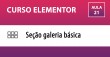 Curso Elementor - Galeria de imagem básica