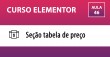 Curso Elementor - Tabela de preço