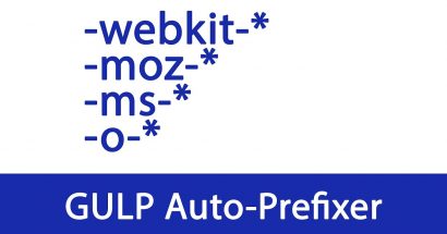 Gulp Auto Prefixer - Prefixo css automático