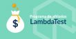 Programa de afiliados LambdaTest