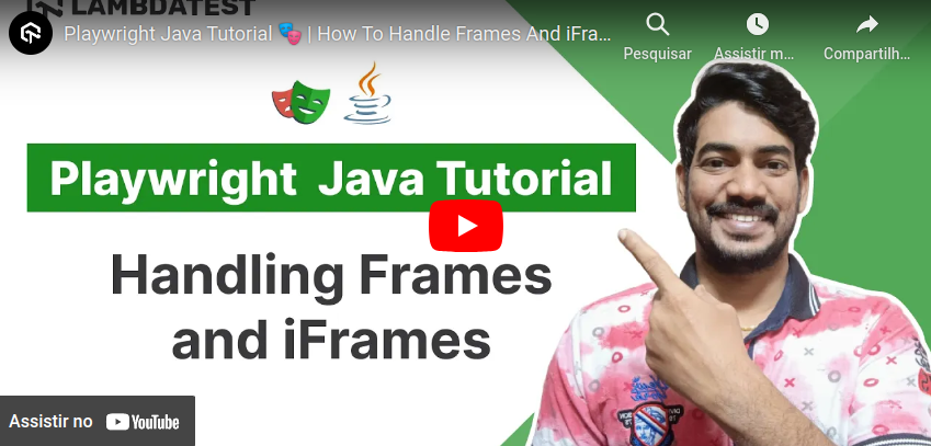 How To Handle Frames And iFrames In Playwright with LambdaTest