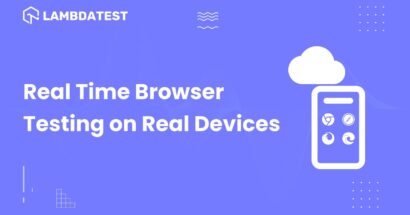 How To Perform Real Time Browser Testing On Real Devices