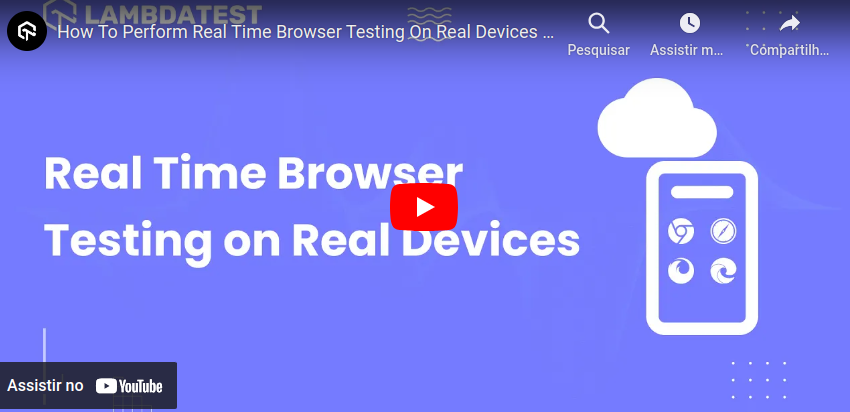 How To Perform Real Time Browser Testing On Real Devices