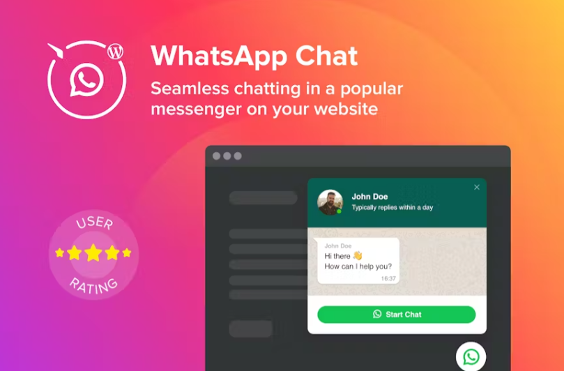 Plugin de bate-papo do WordPress WhatsApp