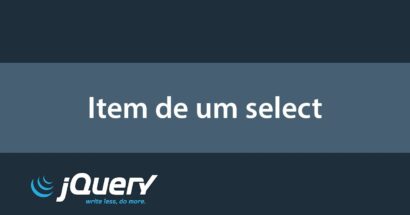 Como pegar o item selecionado de um select?