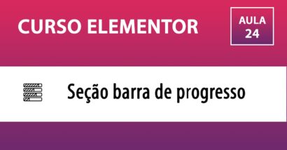 CURSO ELEMENTOR - Barra de progresso