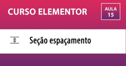 CURSO ELEMENTOR - Espaçamento