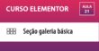 CURSO ELEMENTOR - Galeria de imagem básica