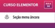 CURSO ELEMENTOR - Menu âncora