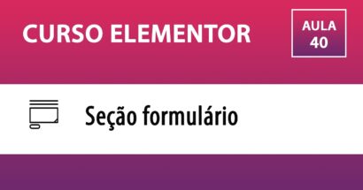 CURSO ELEMENTOR - Formulário